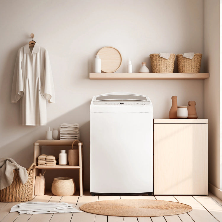 LG 10kg Series 5 Top Load Washer - AI DD WTL510W, Lifestyle
