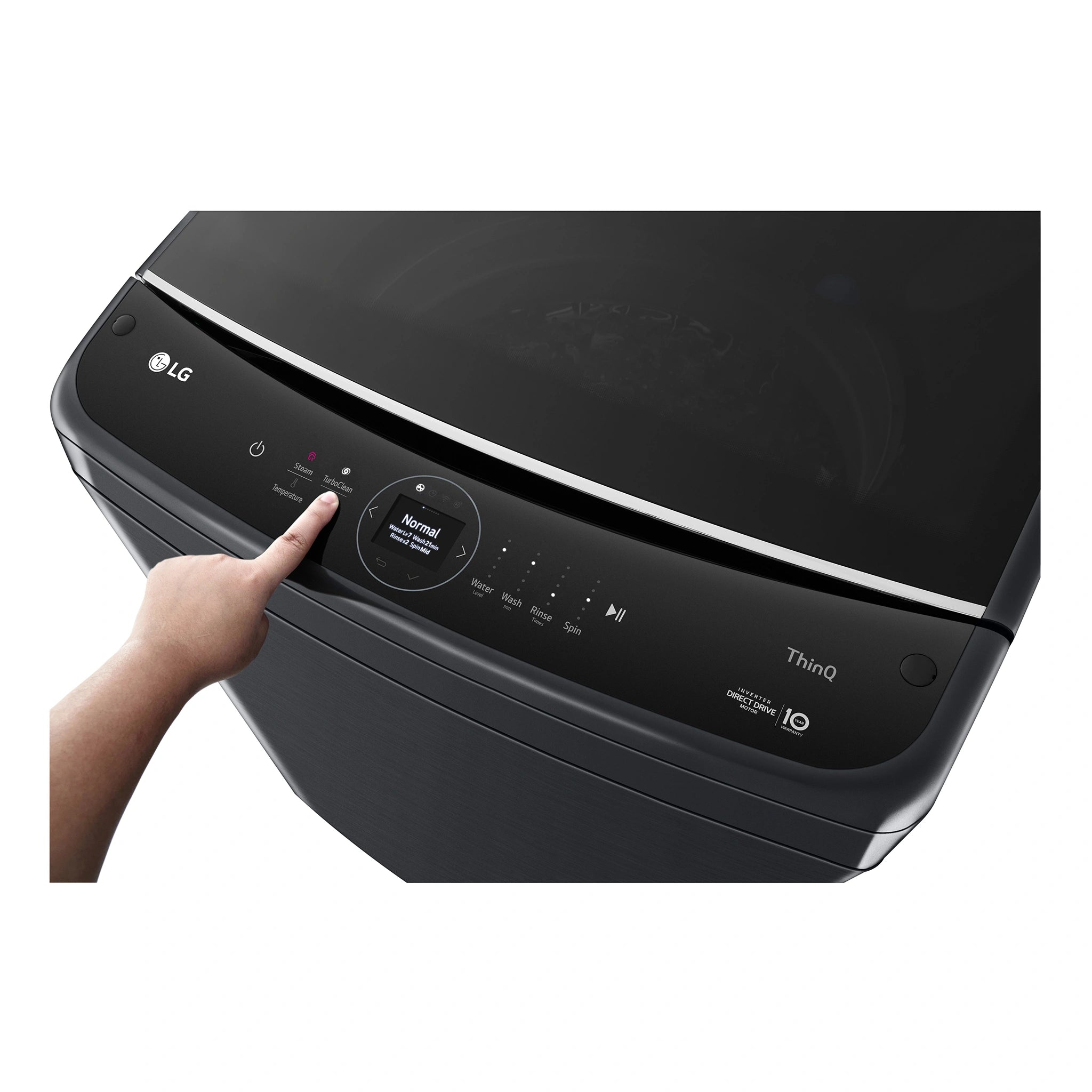 LG WTL912B 12kg Series 9 Top Load Washer - AI DD