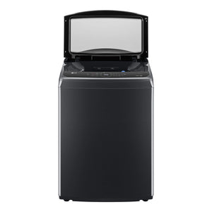 LG 12kg Series 9 Top Load Washer - AI DD WTL912B, Front View With Door Open