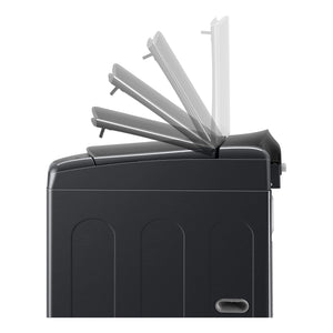 LG 12kg Series 9 Top Load Washer - AI DD WTL912B, Lid Open