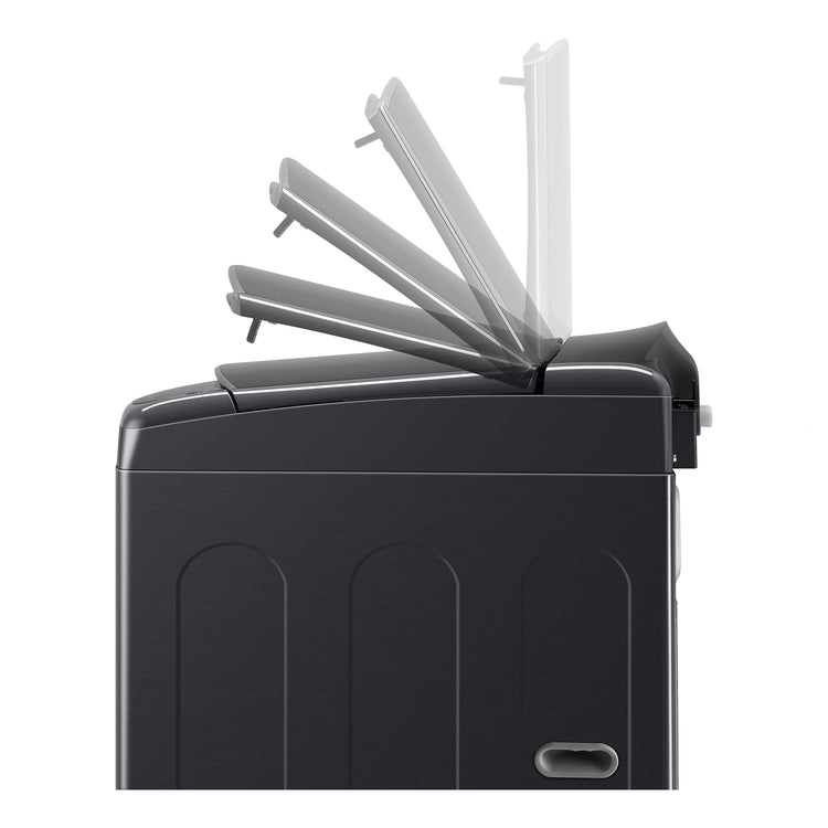 LG 12kg Series 9 Top Load Washer - AI DD WTL912B, Lid Open