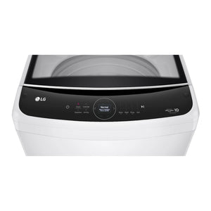 LG 14kg Series 9 Top Load Washing Machine WTL914W, Control Panel View