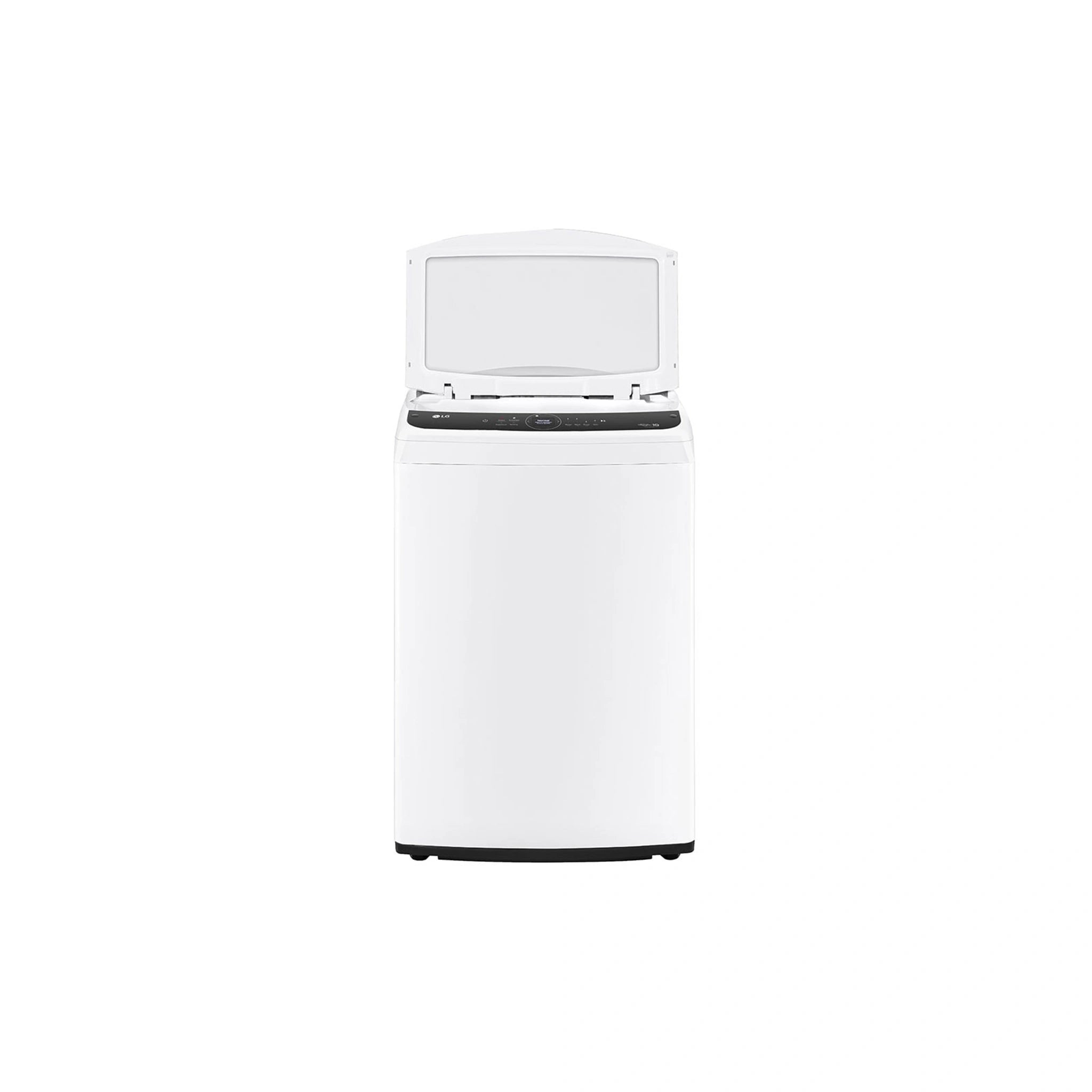 LG 14kg Series 9 Top Load Washing Machine WTL914W, Front View With Door Open