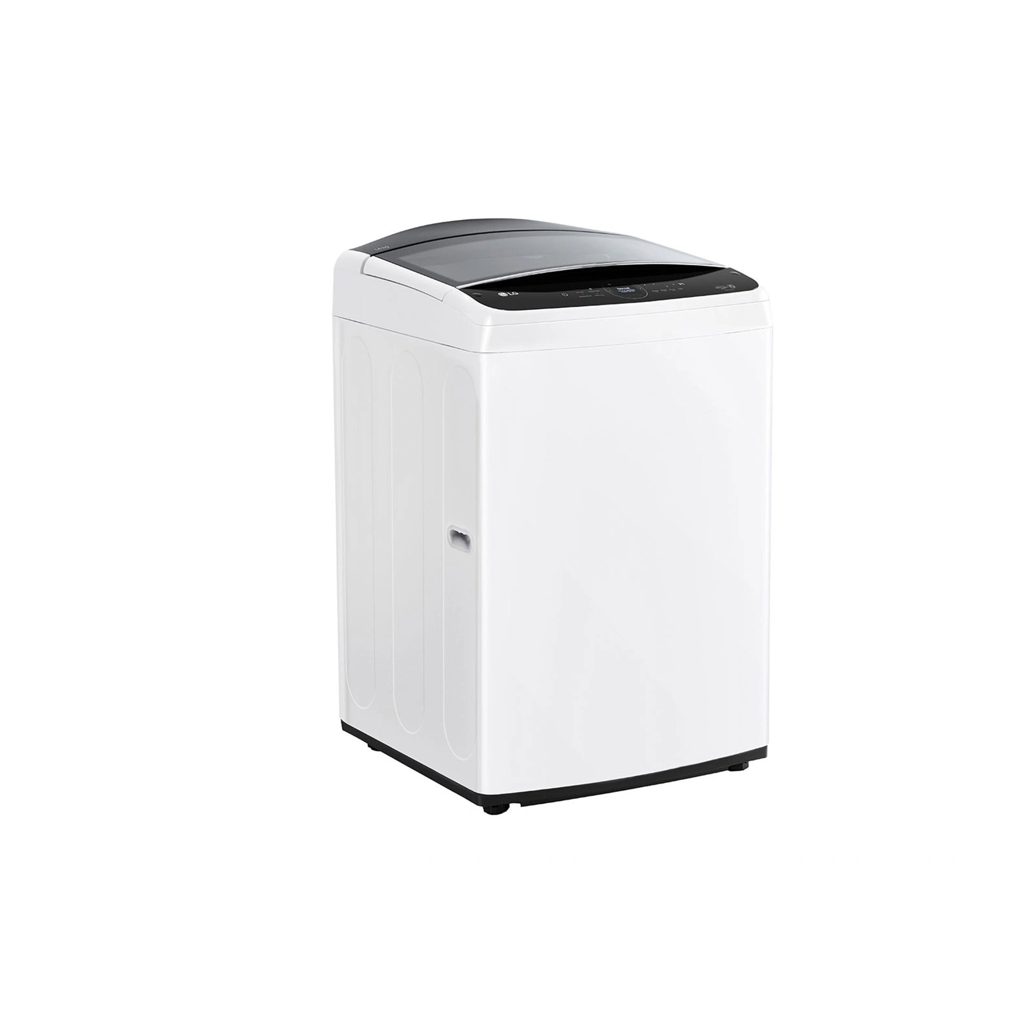 LG 14kg Series 9 Top Load Washing Machine WTL914W, Left Side View