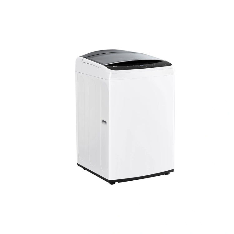 LG 14kg Series 9 Top Load Washing Machine WTL914W, Left Side View