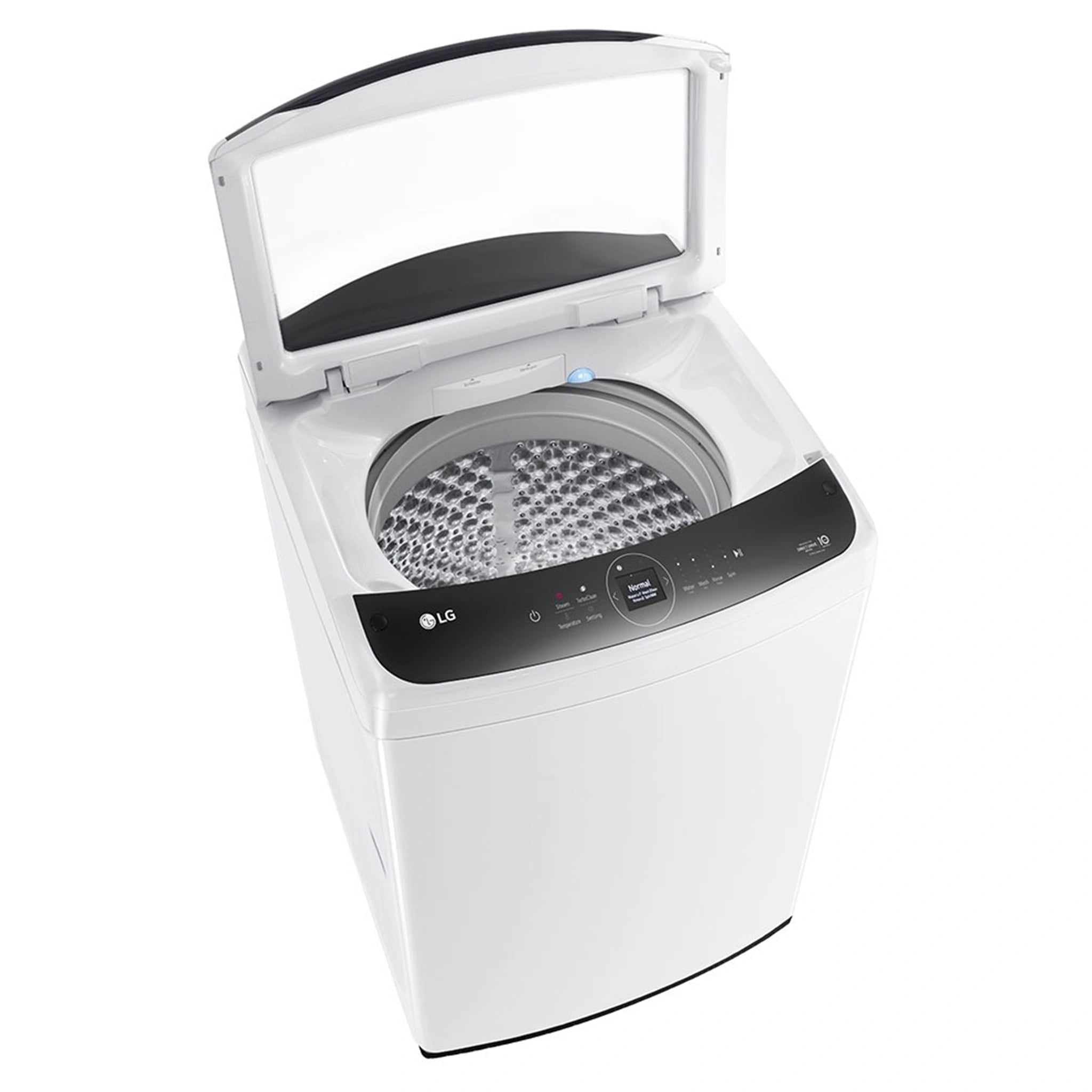 LG 14kg Series 9 Top Load Washer AI DD WTL914W, Top Door Open View