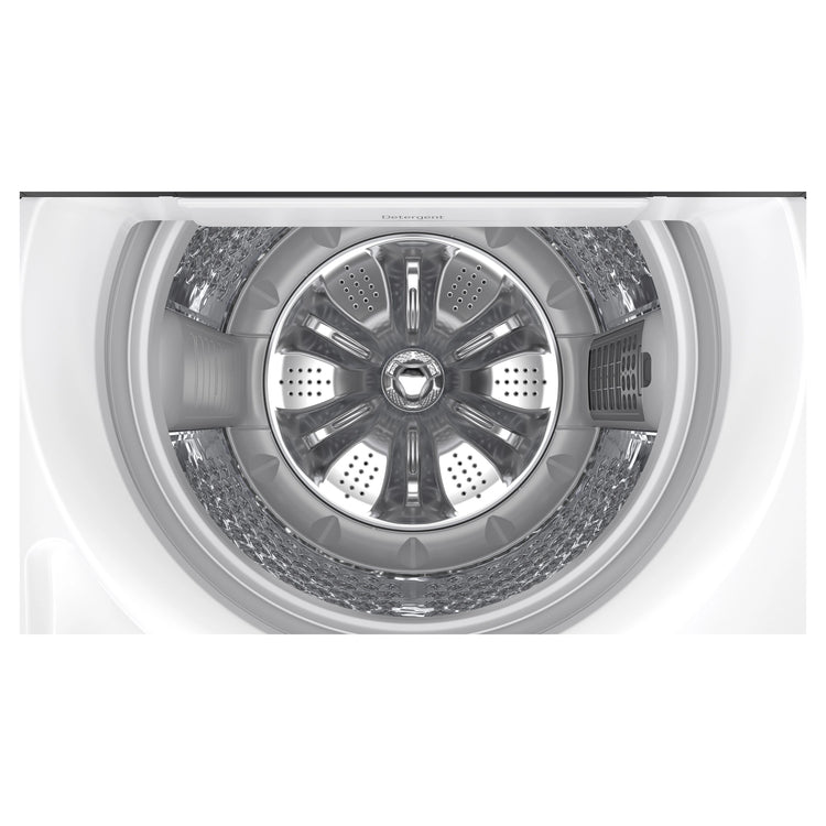 LG 8kg Series 5 AI White Top Load Washing Machine WTX308W. Drum Inside View