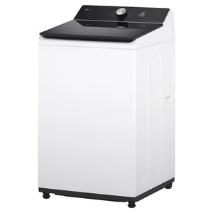 LG 8kg Series 5 AI White Top Load Washing Machine WTX308W. Right Side View