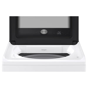 LG 8kg Series 5 AI White Top Load Washing Machine WTX308W. Top View