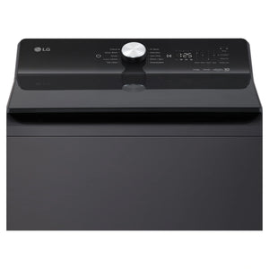 LG 9kg Series 5 AI Graphite Top Load Washing Machine WTX309G, Control Panel View