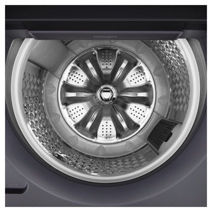 LG 9kg Series 5 AI Graphite Top Load Washing Machine WTX309G, Drum Inside View