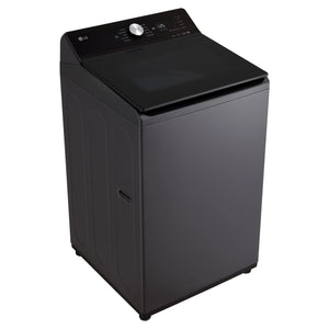 LG 9kg Series 5 AI Graphite Top Load Washing Machine WTX309G, Left Side View