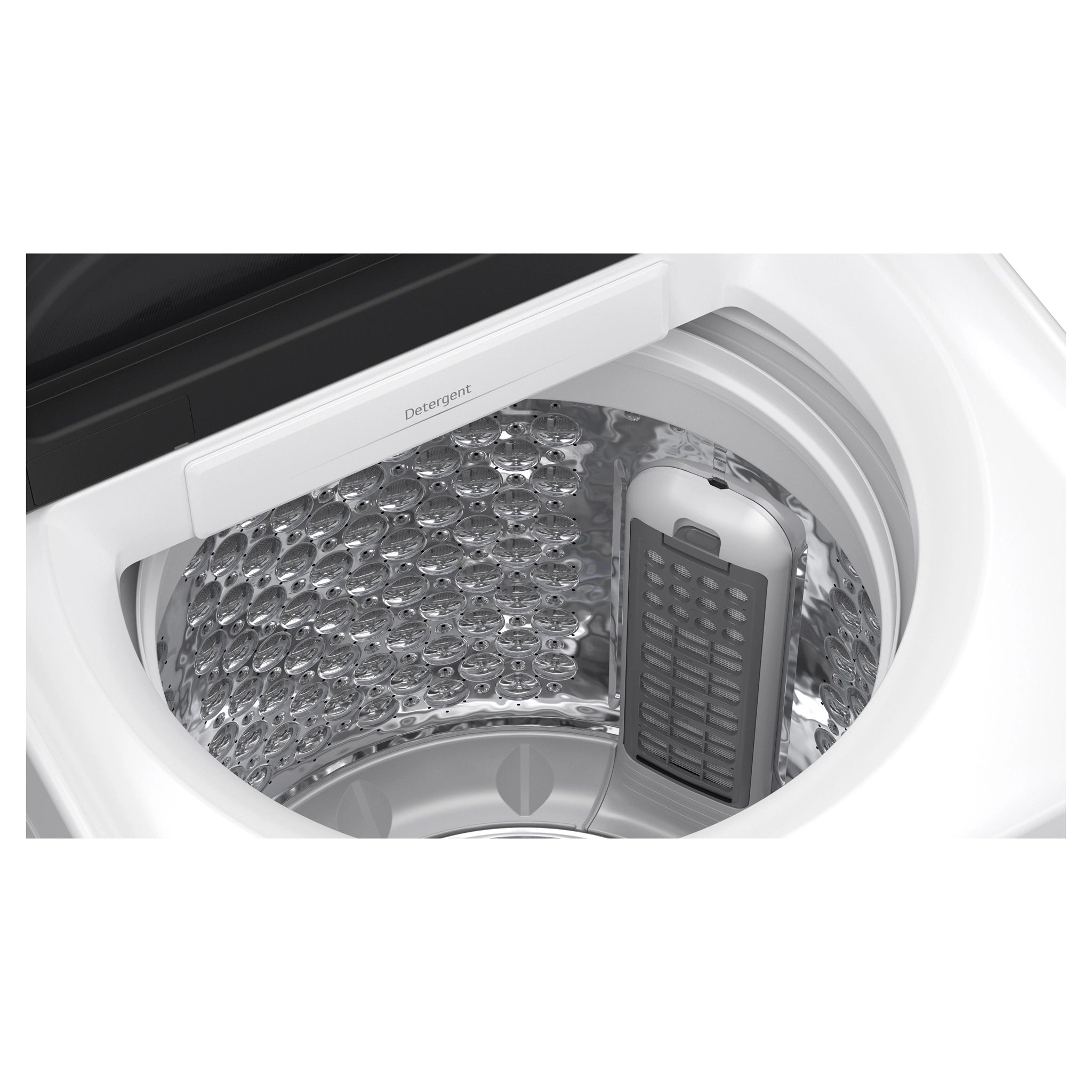 LG 9kg AI DD White Top Load Washer WTX309W, Drum Inside View