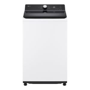 LG 9kg AI DD White Top Load Washer WTX309W, Front View