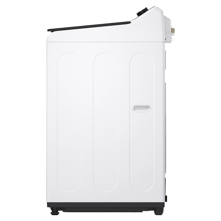 LG 9kg AI DD White Top Load Washer WTX309W, Side View