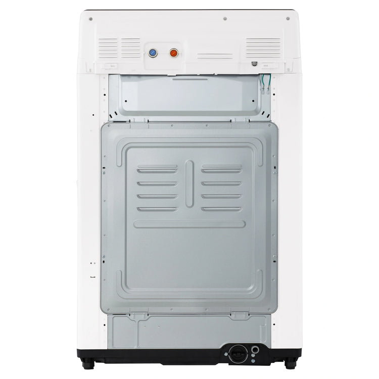 LG 12kg White Top Load Washer with AI DD WTX512W, Back Side View