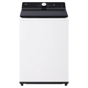 LG 12kg White Top Load Washer with AI DD WTX512W, Front View