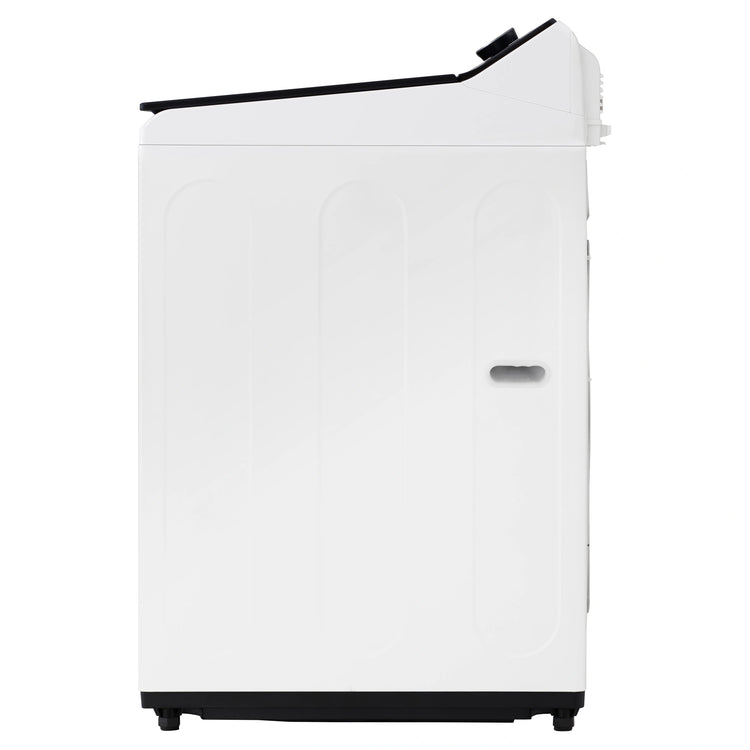 LG 12kg White Top Load Washer with AI DD WTX512W, Side View
