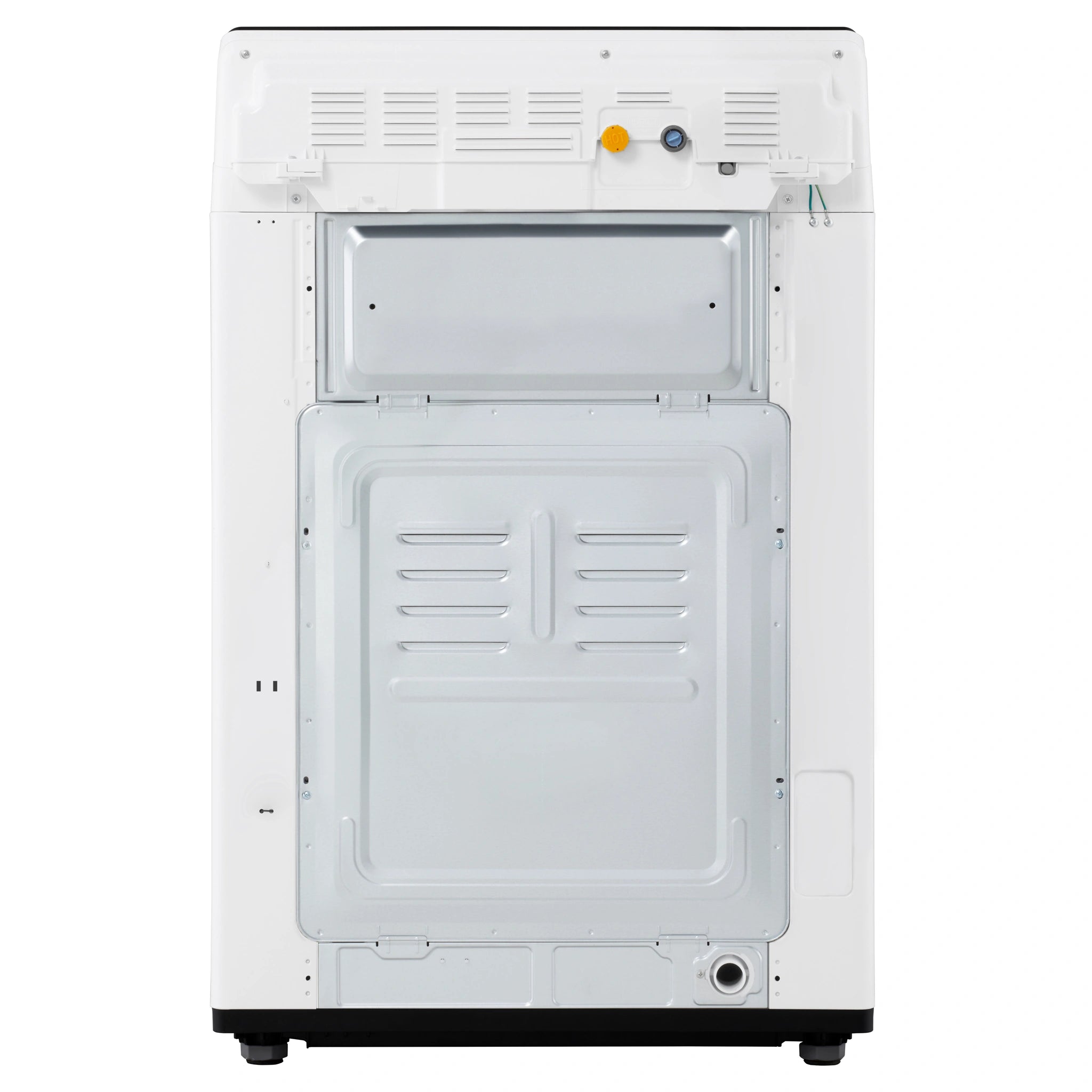 LG 14kg White Top Load Washer with AI DD WTX914W, Back Side View