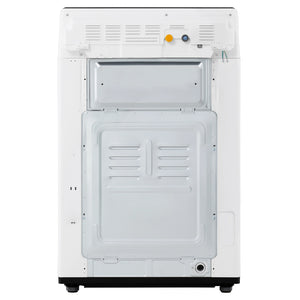 LG 14kg White Top Load Washer with AI DD WTX914W, Back Side View
