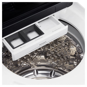 LG 14kg White Top Load Washer with AI DD WTX914W, Detergent Drawer