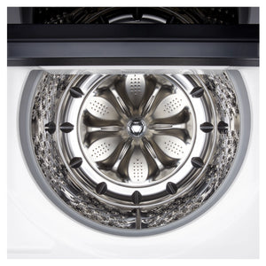 LG 14kg White Top Load Washer with AI DD WTX914W, Drum Inside View