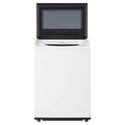 LG 14kg White Top Load Washer with AI DD WTX914W, Front View with Door Open
