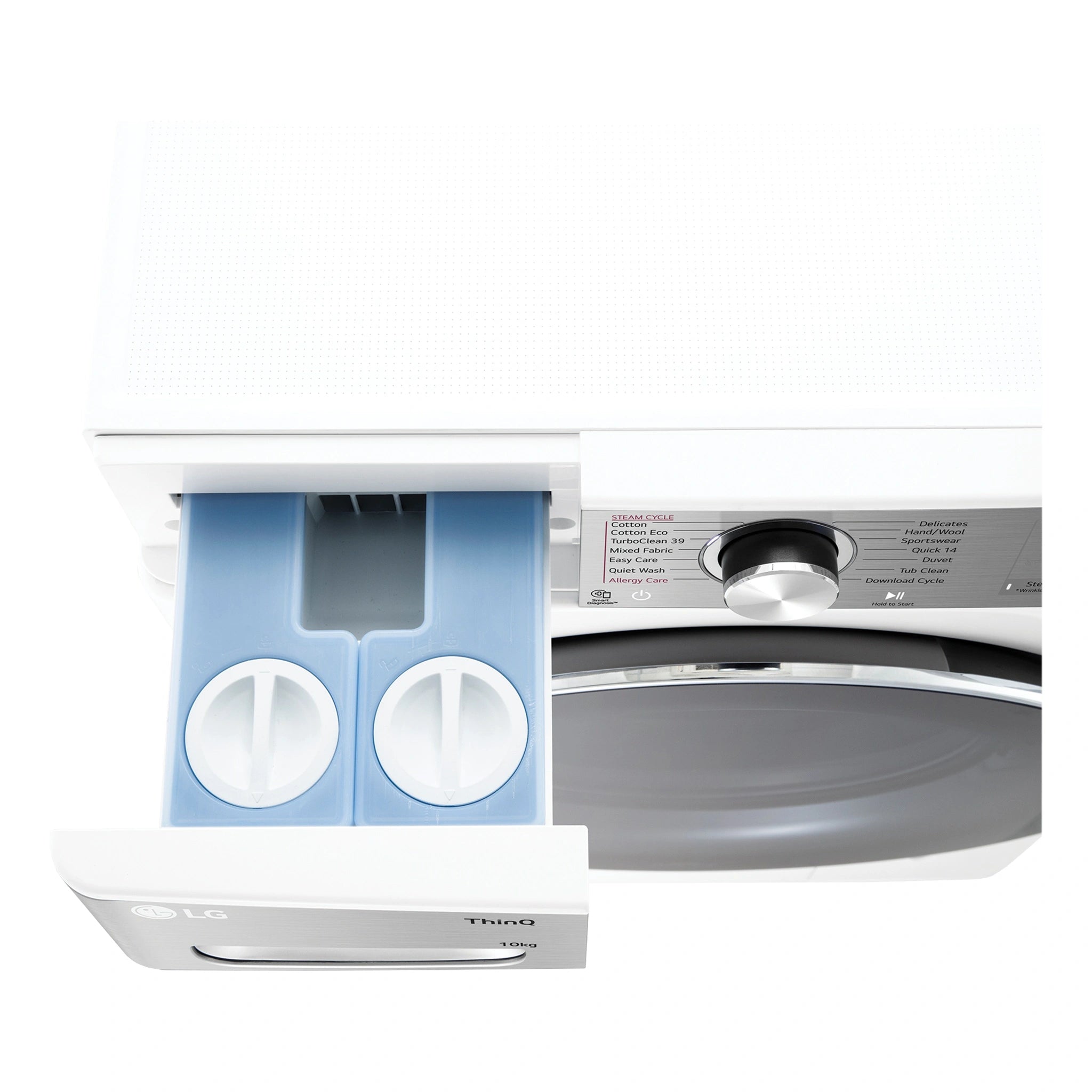 LG WV101410W 10kg Series 10 Front Load Washing Machine - ezDispense