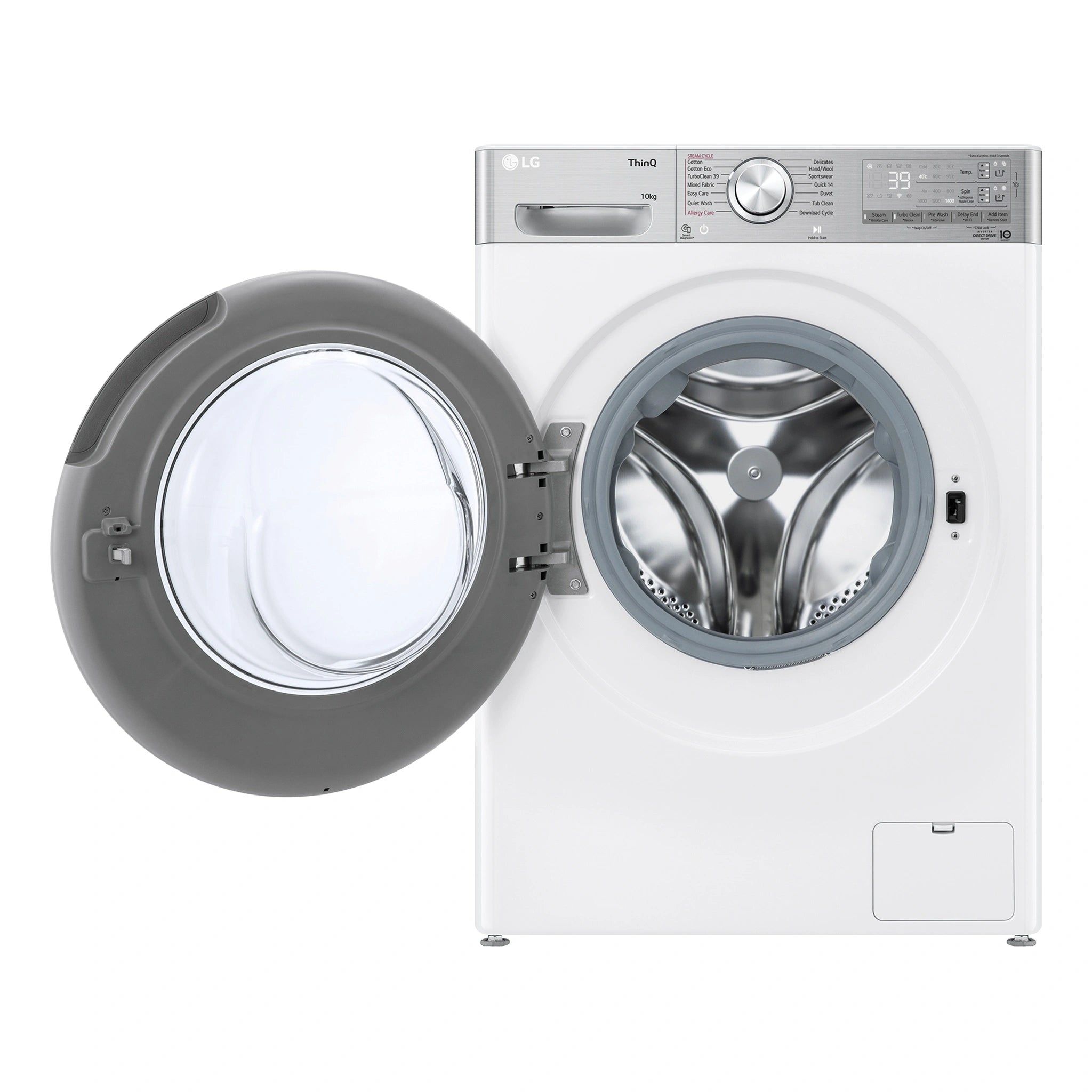 LG WV101410W 10kg Series 10 Front Load Washing Machine - ezDispense