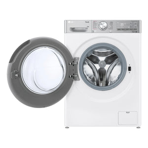 LG 10kg Series 10 Front Load Washing Machine - ezDispense WV101410W, Front View With Door Open
