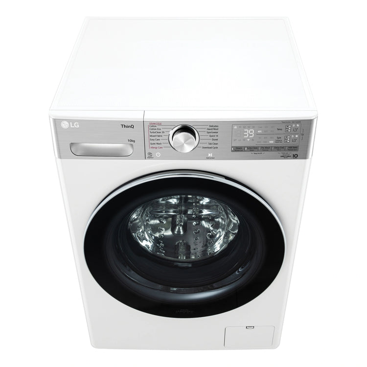 LG 10kg Series 10 Front Load Washing Machine - ezDispense WV101410W, Top View 1