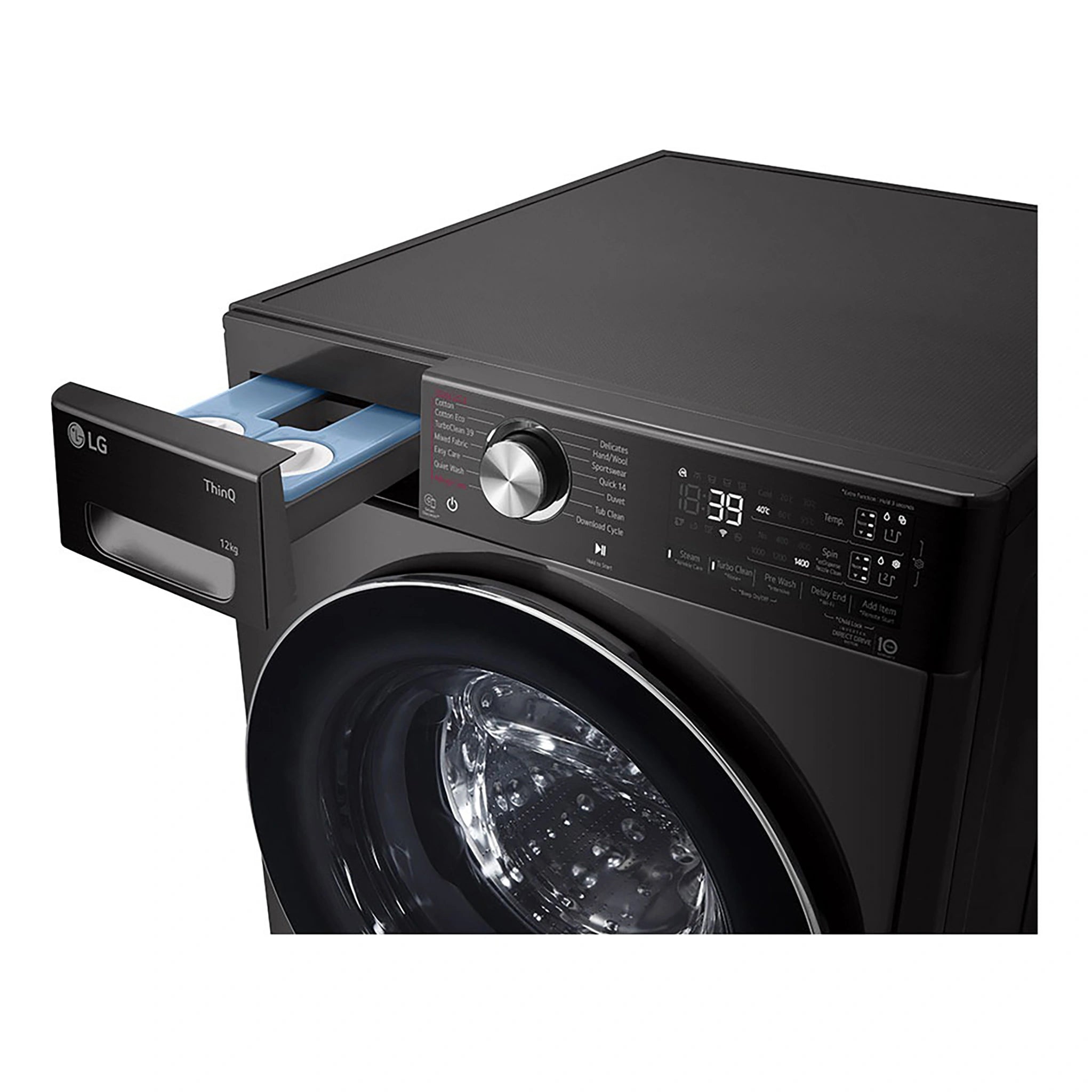 LG WV101412B 12kg Series 10 Front Load Washing Machine - ezDispense