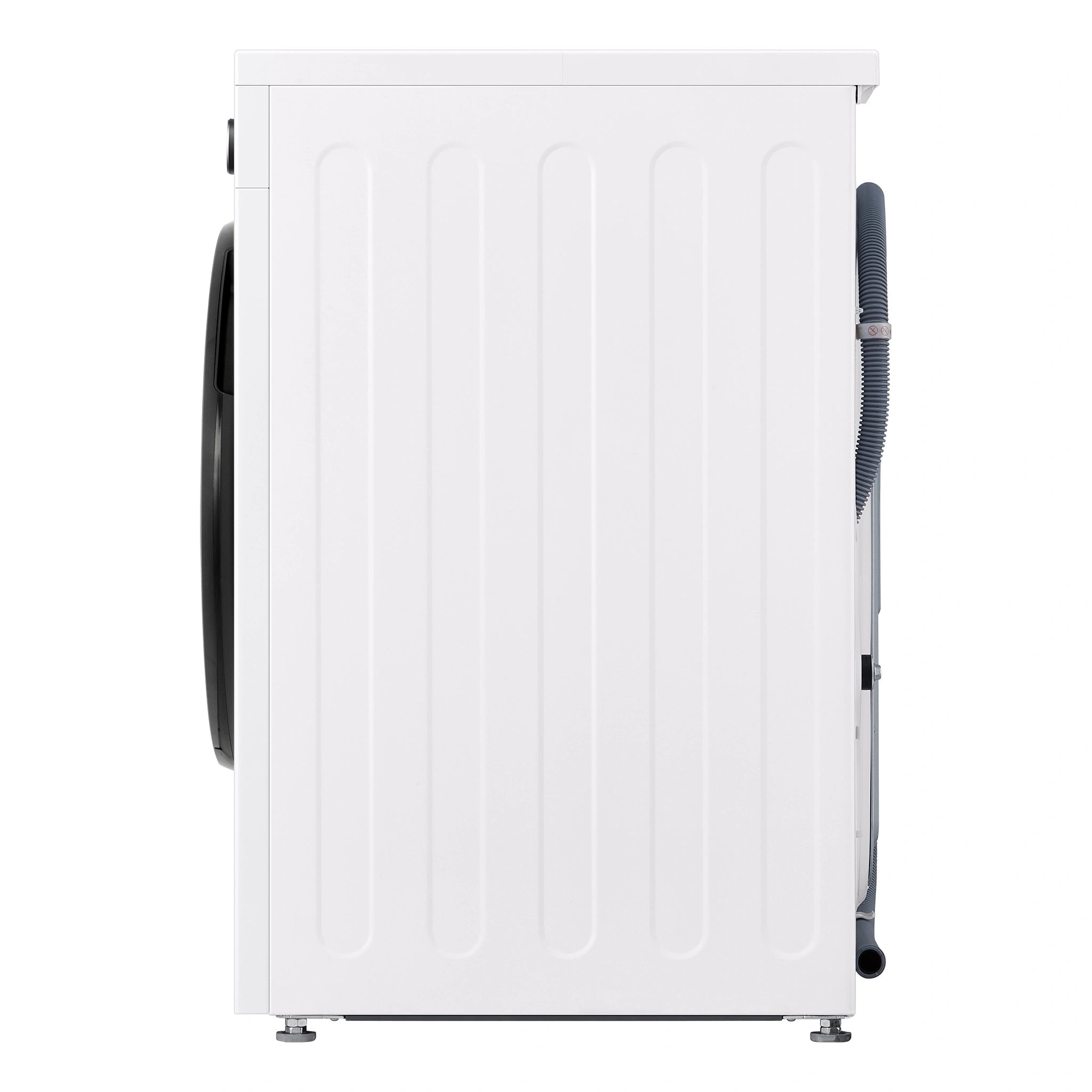 LG 8kg Series 1 Front Load Washer - Steam WV11208W, Side View