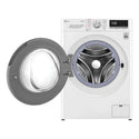 LG 8kg Series 5 Front Load Washing Machine - Steam WV51408W, Front View With Door Open