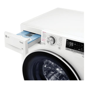 LG 9kg Series 6 Front Load Washing Machine with ezDispense® WV61409W, Dispenser View