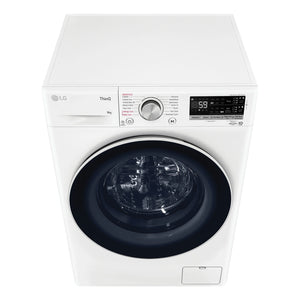 LG 9kg Series 6 Front Load Washing Machine with ezDispense® WV61409W, Top View