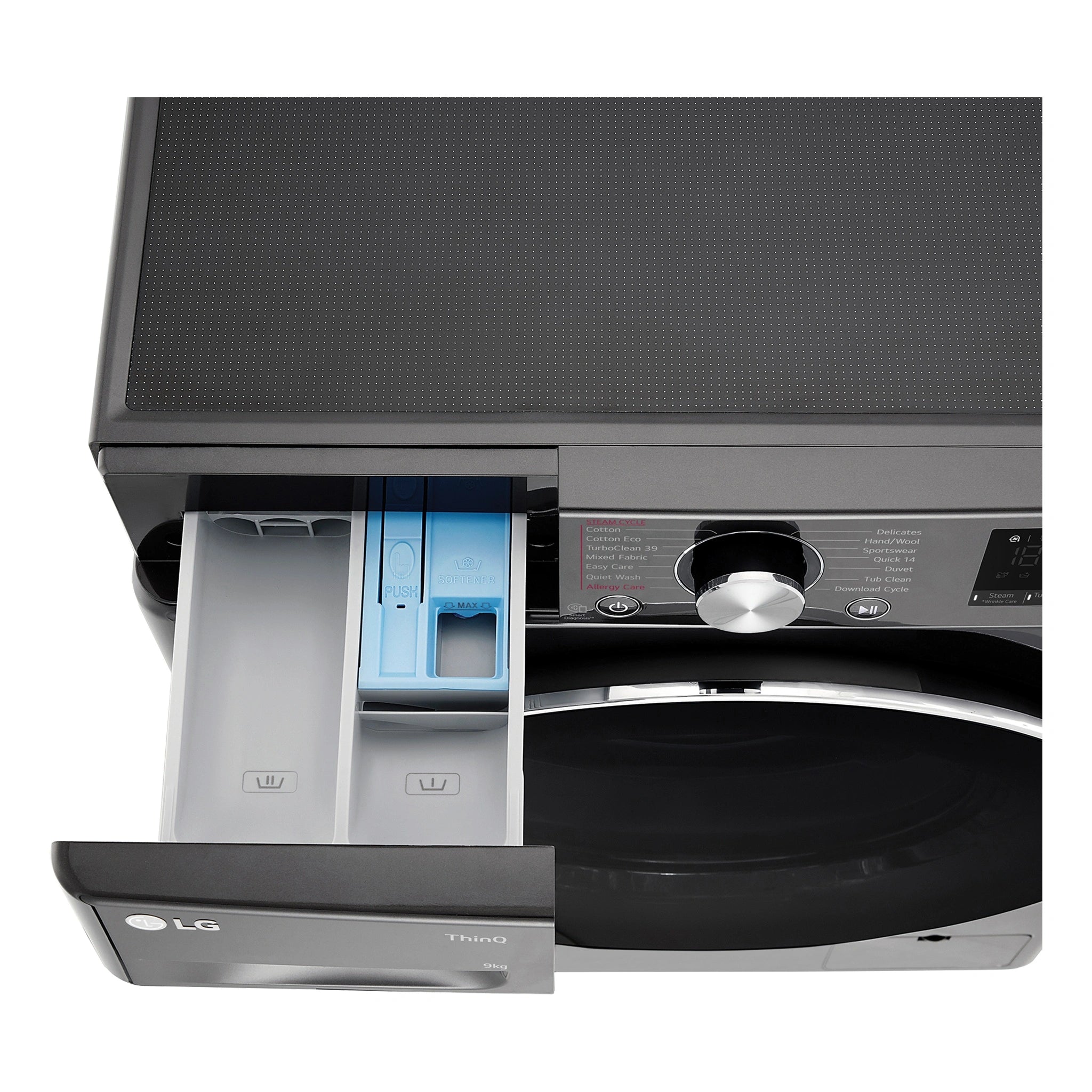 LG WV91609B 9kg Series 9 Front Load Washing Machine - 5 Star