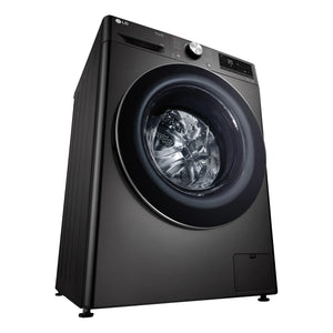 LG 9kg Series 9 Front Load Washing Machine - 5 Star WV91609B, Left Side View 1