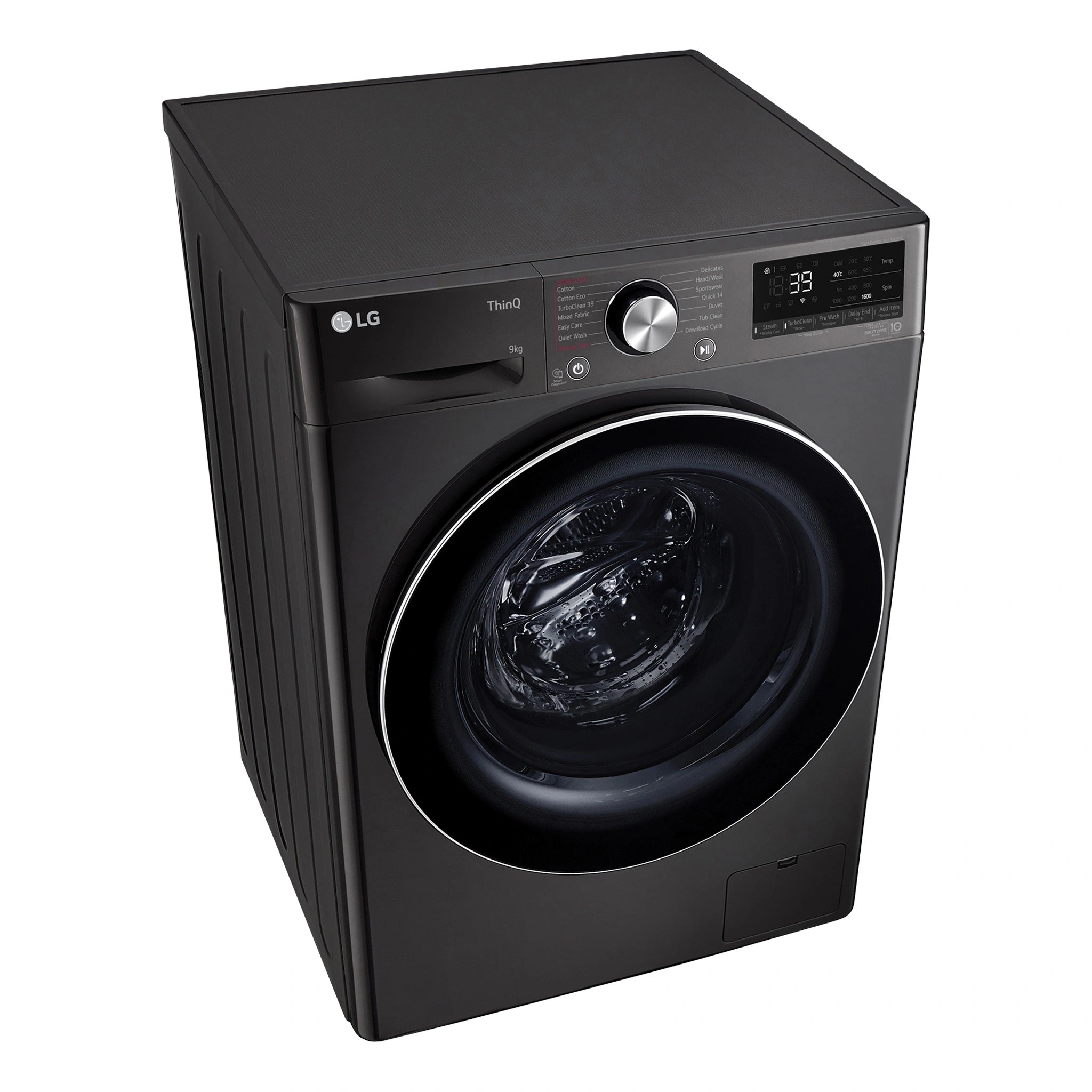 LG WV91609B 9kg Series 9 Front Load Washing Machine - 5 Star