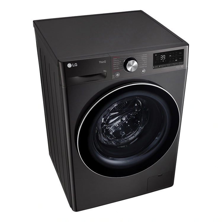 LG 9kg Series 9 Front Load Washing Machine - 5 Star WV91609B, Top View