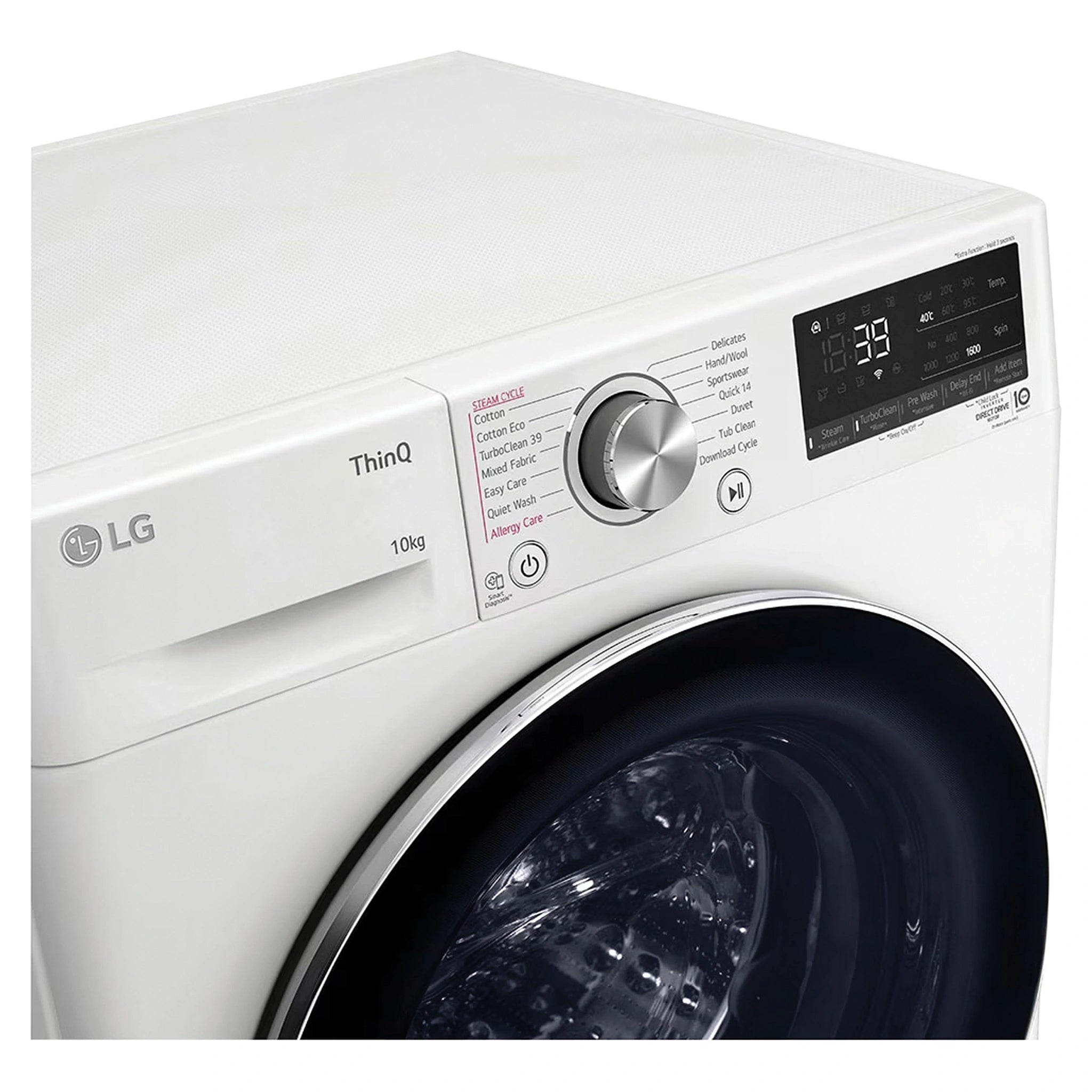 LG WV91610W 10kg Series 9 Front Load Washing Machine