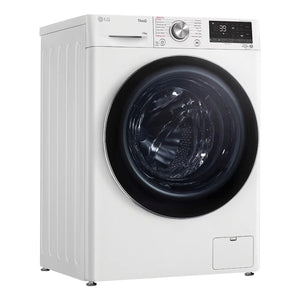 LG 10kg Series 9 Front Load Washing Machine WV91610W, Left Side View