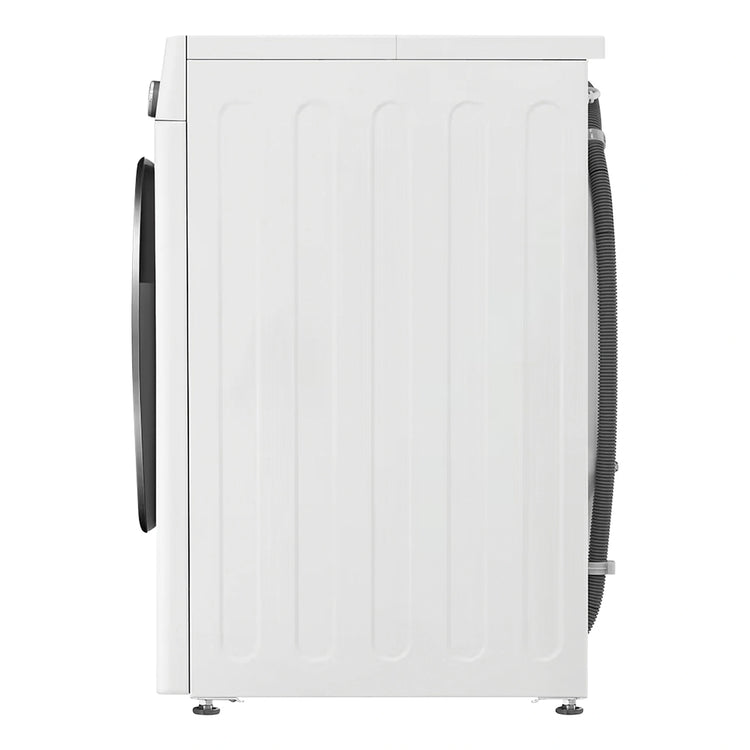 LG 10kg Series 9 Front Load Washing Machine WV91610W, Side View