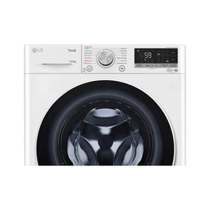LG 10kg/6kg Series 5 Washer Dryer Combo WVC51410W, Control Panel View 2