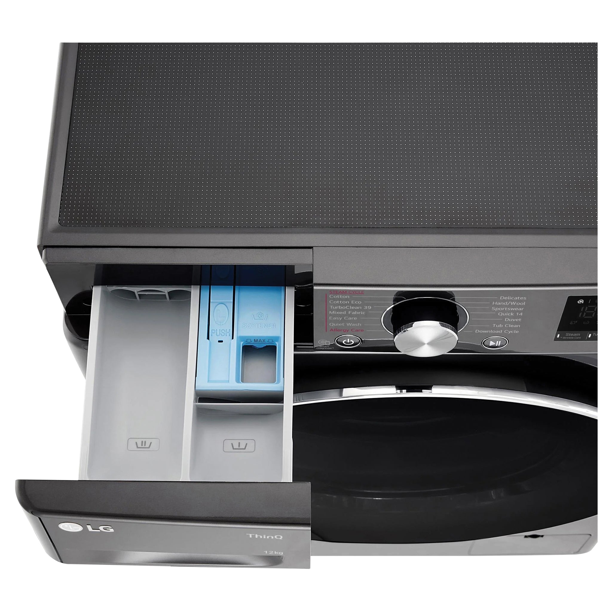 LG WVC91412B 12/8kg Series 9 Washer Dryer Combo - Steam