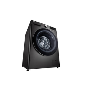 LG 12/8kg Series 9 Washer Dryer Combo WVC91412B, Front Left Side View