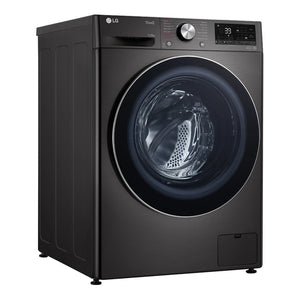 LG 12/8kg Series 9 Washer Dryer Combo WVC91412B, Left Side View