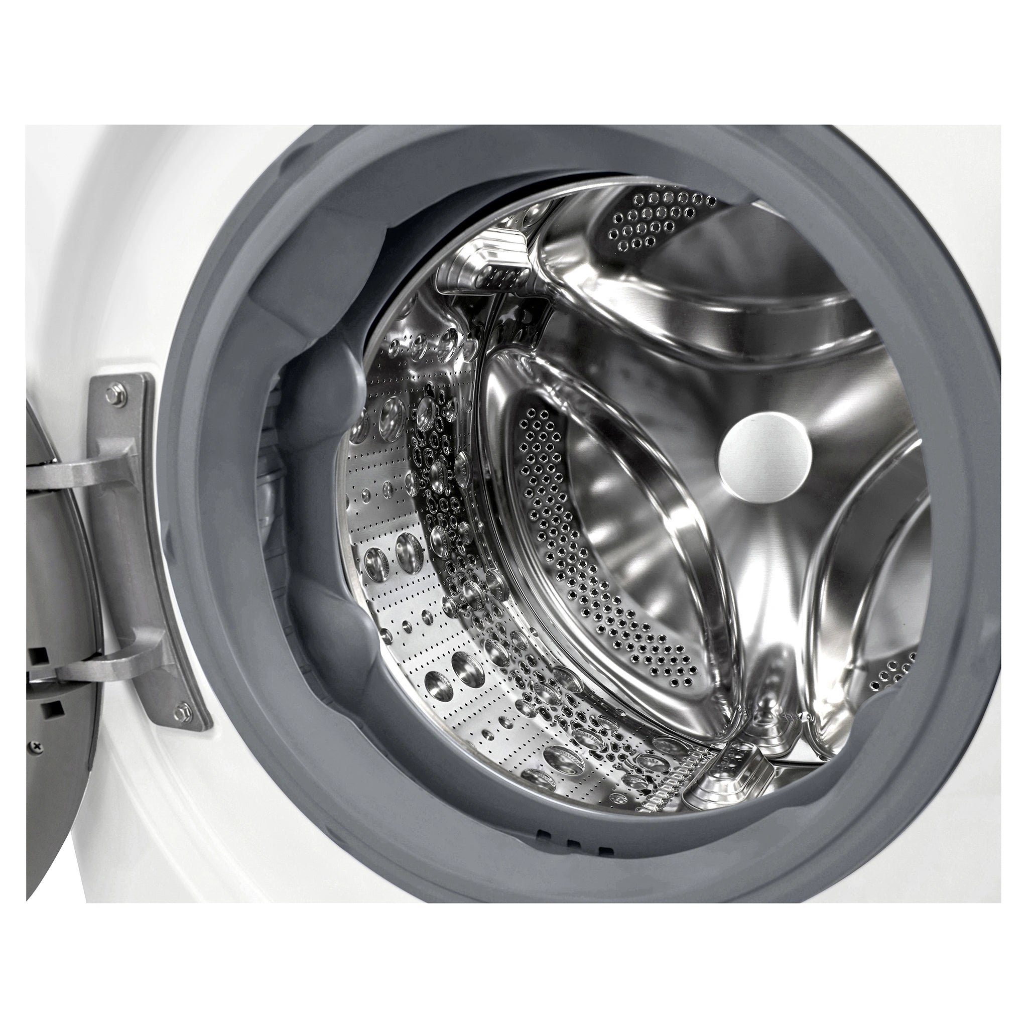 LG 12kg/8kg Series 9 Washer Dryer Combo WVC91412W, Drum View