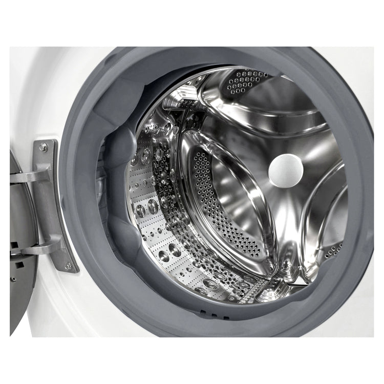 LG 12kg/8kg Series 9 Washer Dryer Combo WVC91412W, Drum View