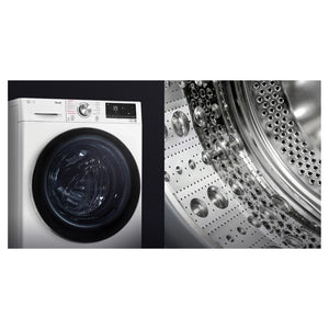 LG 12kg/8kg Series 9 Front Load Washer Dryer Combo with Steam, Lifestyle View